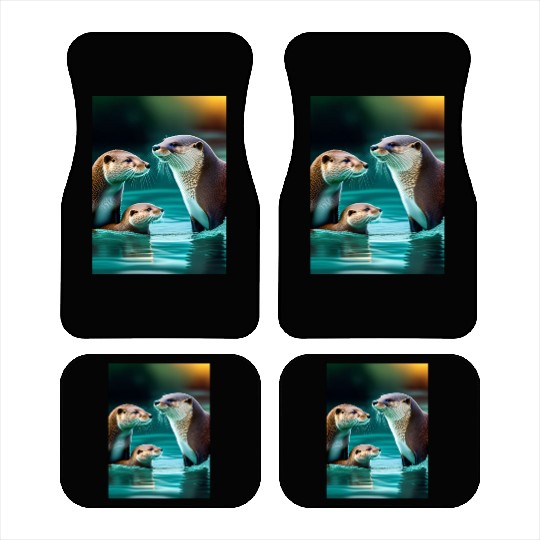 "Ducks in the Pond" Car Mats