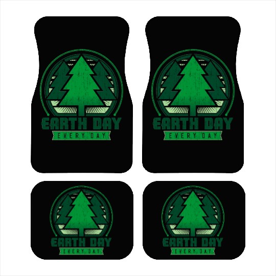 Earth Day Every Day Car Mats