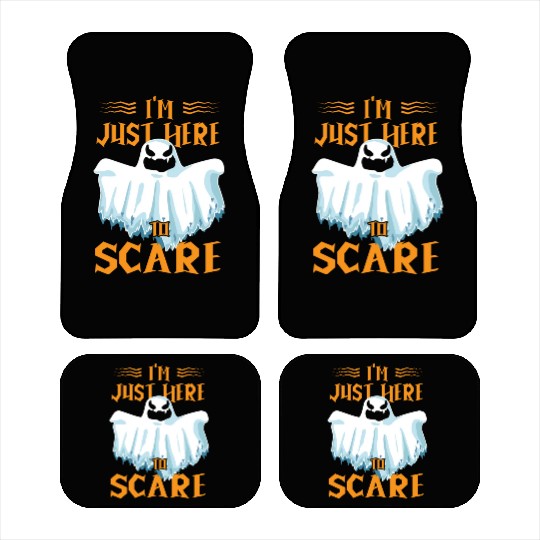Halloween Paranormal Ghost Hunters Horror Fans Car Mats