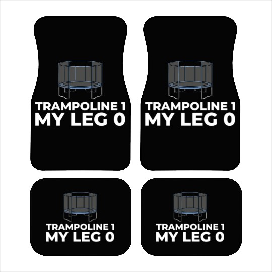 Trampoline Gymnastics Indoor My Leg aesthetic Car Mats