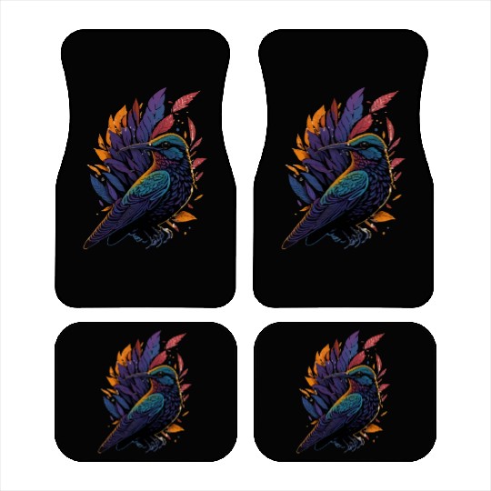 Nature Lovers - Charming Hummingbird Car Mats