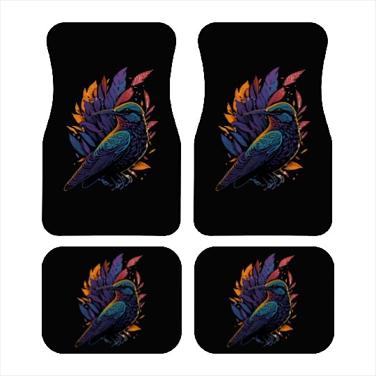 Nature Lovers - Charming Hummingbird Car Mats
