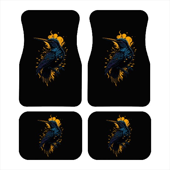 Nature Lovers - Charming Hummingbird Car Mats