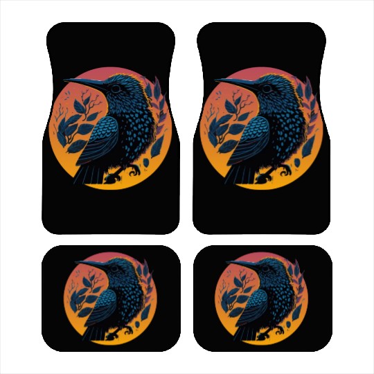 Nature Lovers - Charming Hummingbird Car Mats