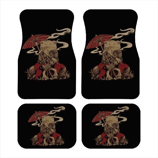 Japanese Frog Chill Car Mats