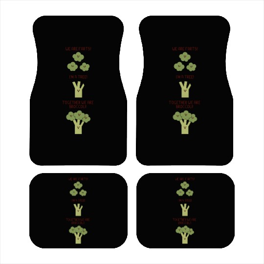 Broccoli Vegatable Car Mats