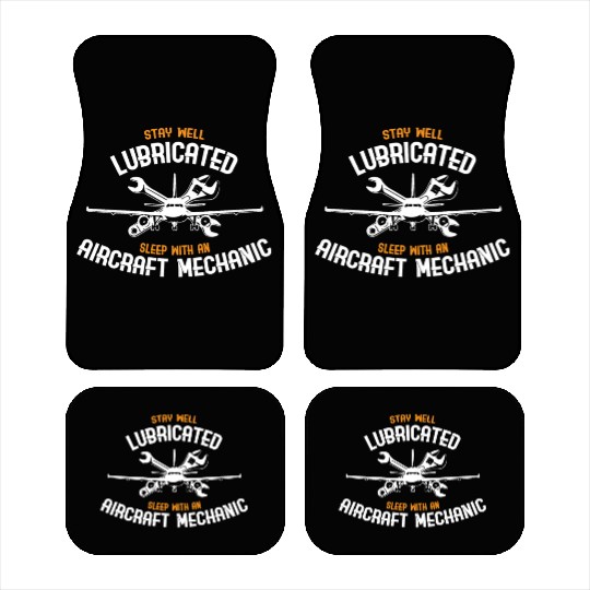 Aircraft Mechanic Car Mats