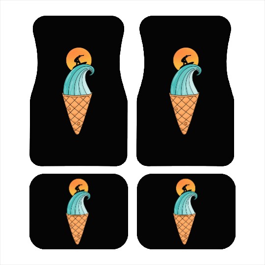 Nature Wave Ice Cream Car Mats