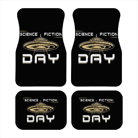 Space Galaxy Science Fiction Day Stars Car Mats
