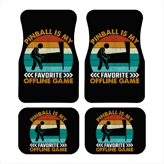 Pinball Is My Favorite Offline Game I Pinball Car Mats
