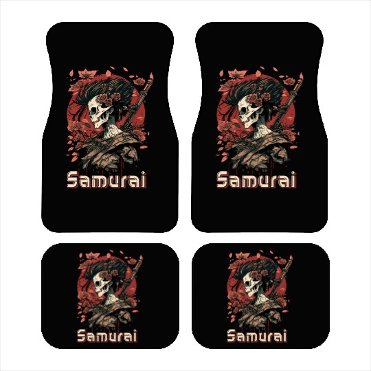 Queen Skull Car Mats