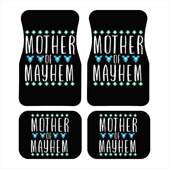 Mother of Mayhem Car Mats