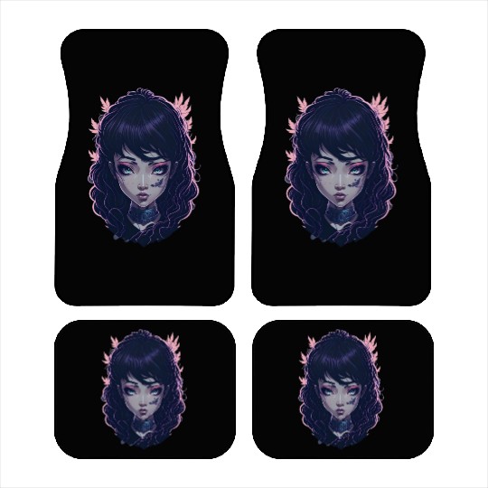 japanese street cyberpunk tokyo streetwear Car Mats