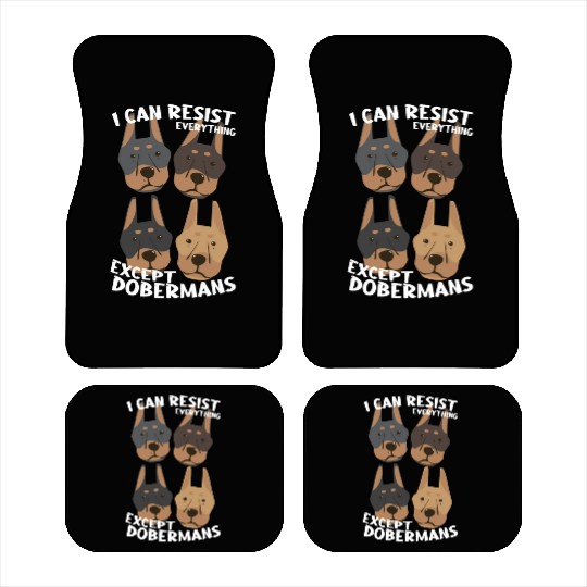 Doberman Lover Car Mats