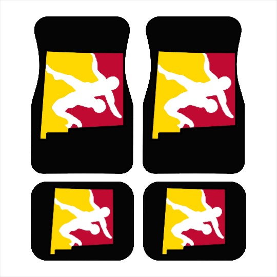 New Mexico Wrestling Car Mats