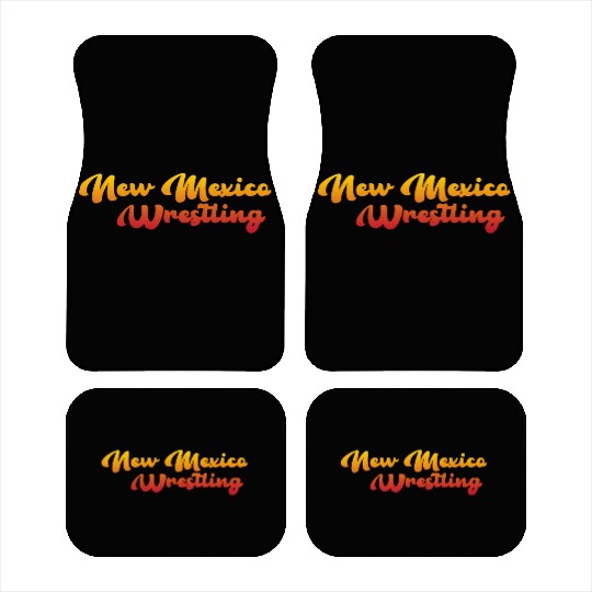 New Mexico Wrestling Car Mats
