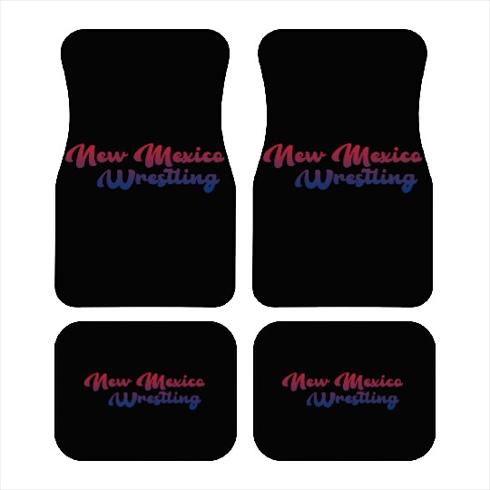 New Mexico Wrestling Car Mats