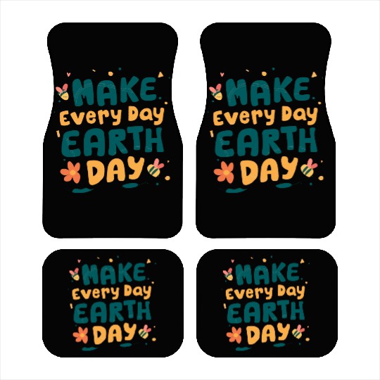 Make Everyday Earth Day Nature Conservation Car Mats