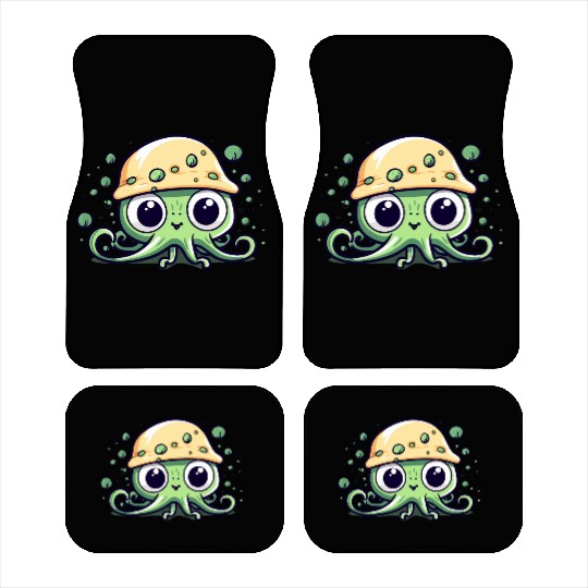 Kawaii Octopus Car Mats