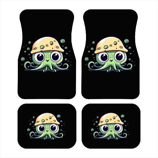 Kawaii Octopus Car Mats