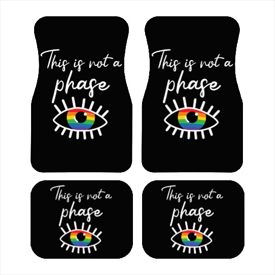 Gay Rights Rainbow Pride Month LGBTQ Gay Pride Car Mats