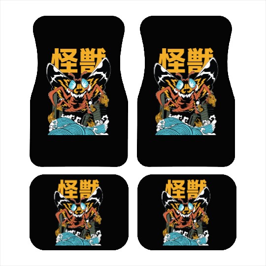 Kaiju Moth Car Mats