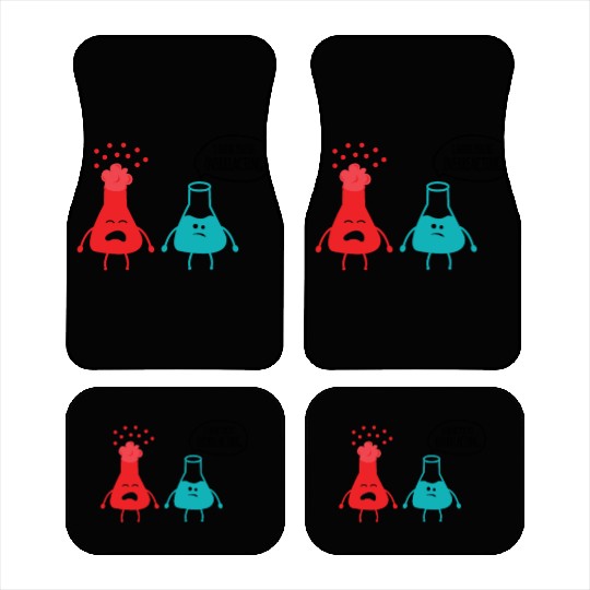 Novelty Geek Chemical Reactions Pun Gift You're Car Mats