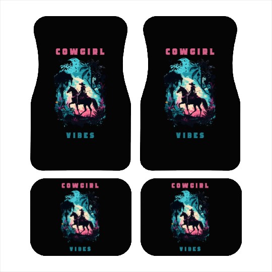 Cowgirl Vibes Car Mats