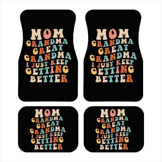 Great Grandma Car Mats Women Mom Grandma Gigi Mama