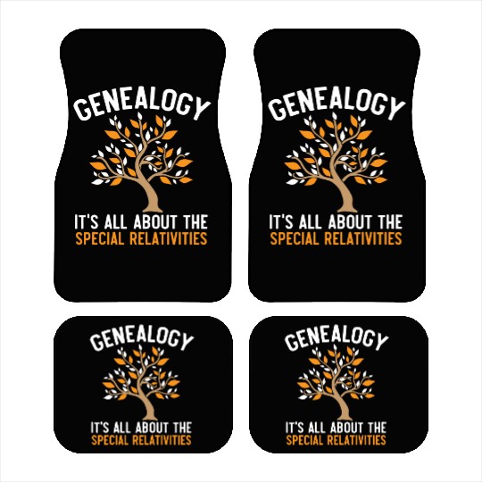 Genealogy It's All About The Special Relativities Car Mats