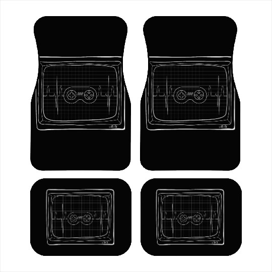 Heart Beat Game Car Mats