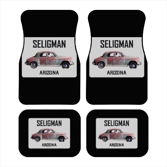 Old car city of Seligman in Arizonna, US Route 66 Car Mats
