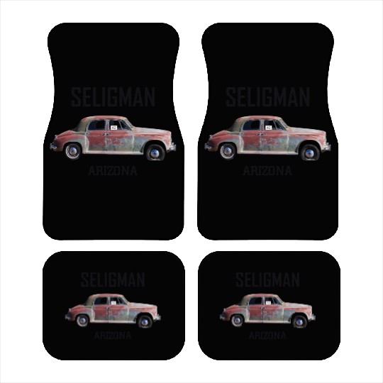 Old car city of Seligman in Arizonna, US Route 66 Car Mats
