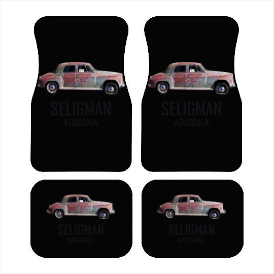 Old car city of Seligman in Arizonna, US Route 66 Car Mats