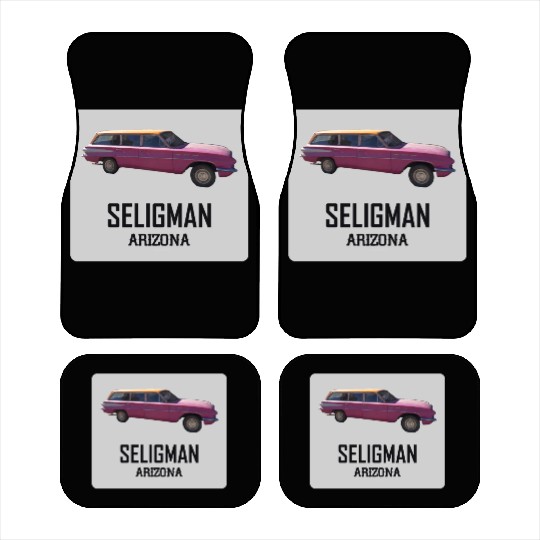 Old car city of Seligman in Arizonna, US Route 66 Car Mats