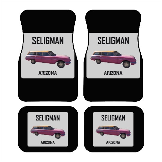 Old car city of Seligman in Arizonna, US Route 66 Car Mats