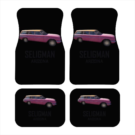 Old car city of Seligman in Arizonna, US Route 66 Car Mats