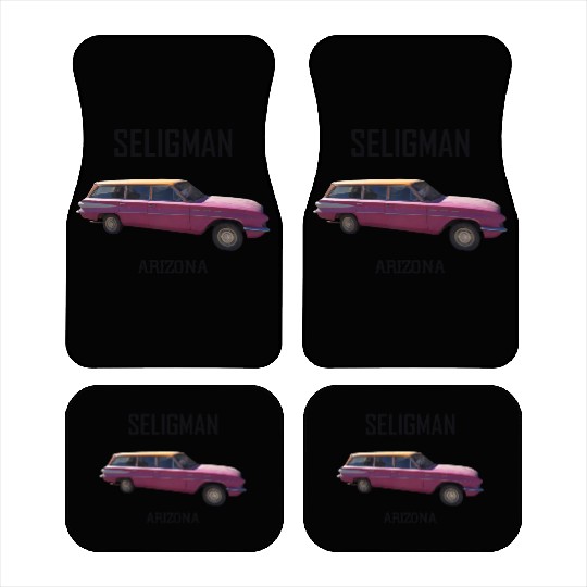 Old car city of Seligman in Arizonna, US Route 66 Car Mats