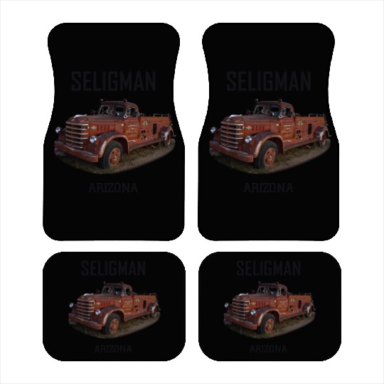 Old car city of Seligman in Arizonna, US Route 66 Car Mats