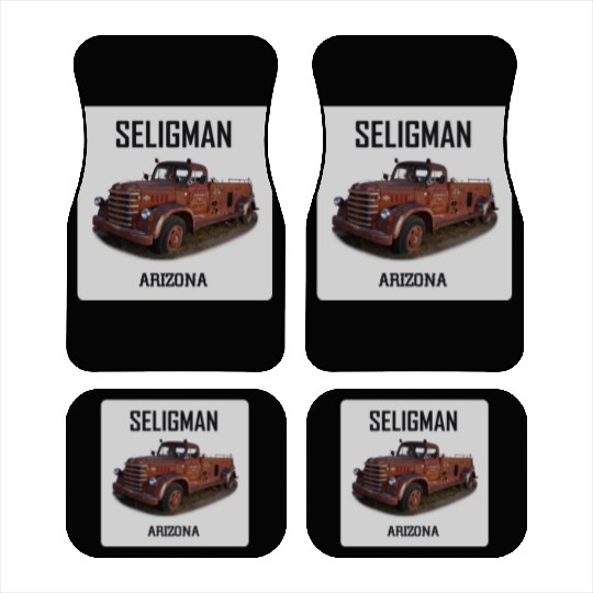 Old car city of Seligman in Arizonna, US Route 66 Car Mats