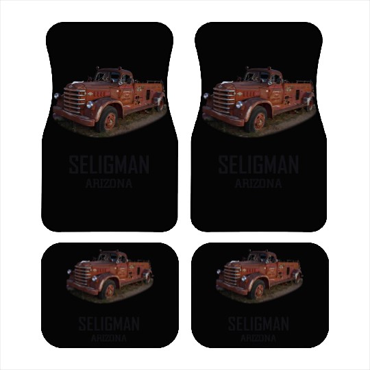 Old car city of Seligman in Arizonna, US Route 66 Car Mats