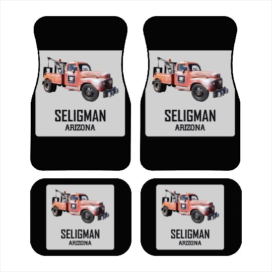 Old car city of Seligman in Arizonna, US Route 66 Car Mats