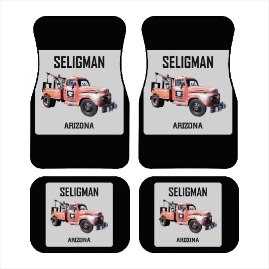 Old car city of Seligman in Arizonna, US Route 66 Car Mats