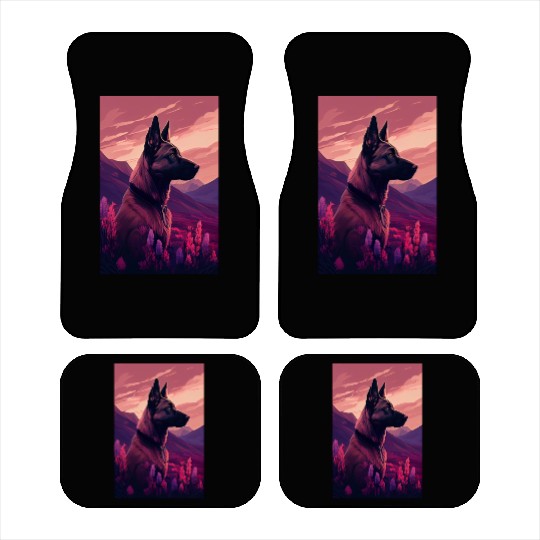 Belgian Malinois Nature Car Mats
