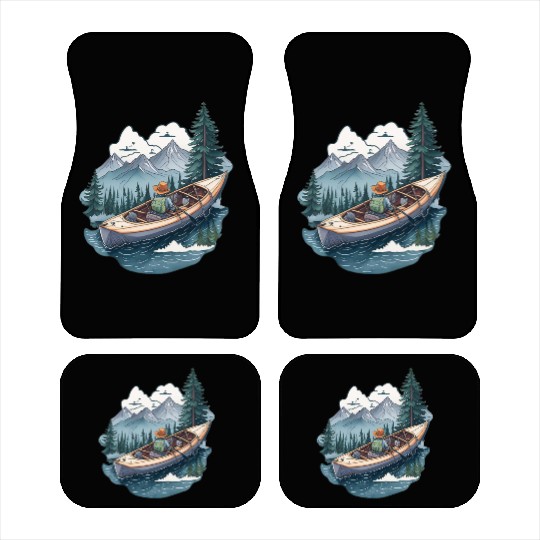Travel kayak tour Car Mats