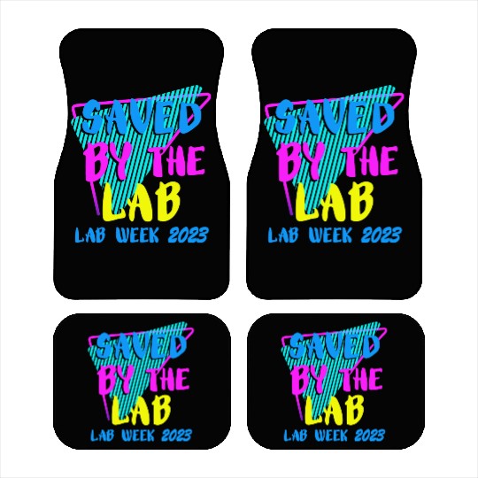 Saved By The Lab Retro Lab Week 2023 Medical Car Mats