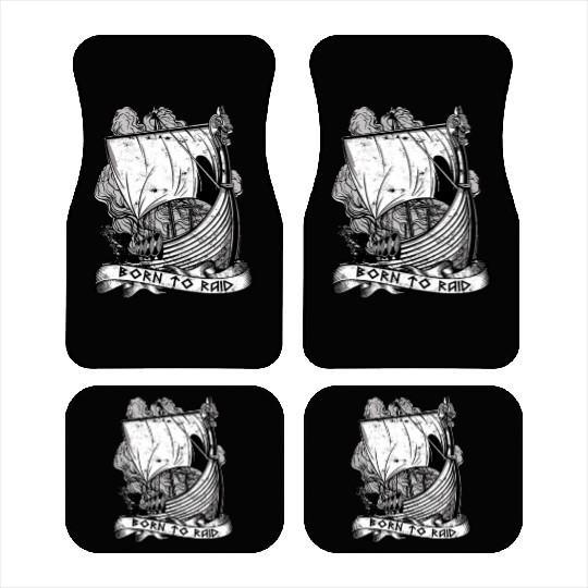 Born to raid - Viking Car Mats