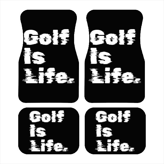 Golf Is Life, Golfer Design Car Mats