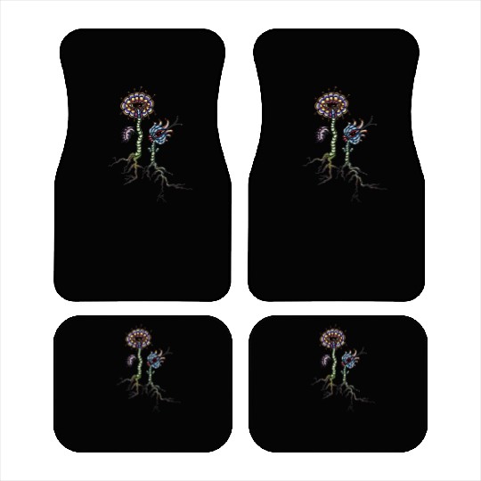 AliEN FlOWeR33 Car Mats