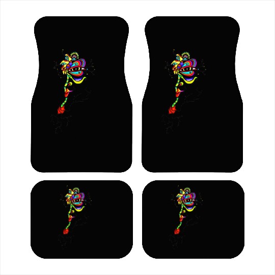 AliEn FlOWeR444 Car Mats